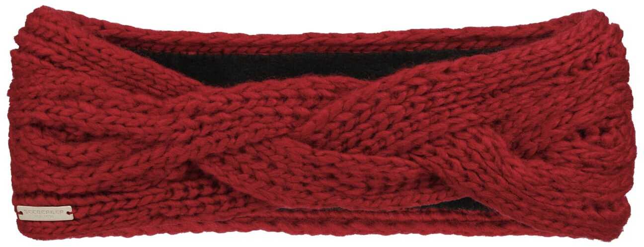 Opaska na Czoło Salvirola by Seeberger, ciemnoczerwony, One Size
