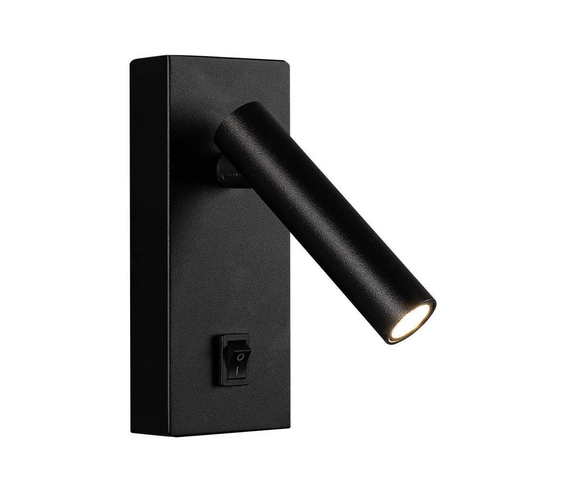 LED Kinkiet punktowy LED/2W/230V 4000K czarny