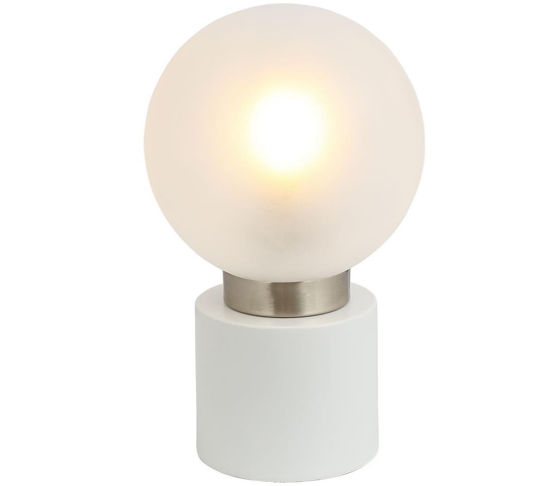 Globo 21003WN - Lampa stołowa MARKA 1xE14/25W/230V biała