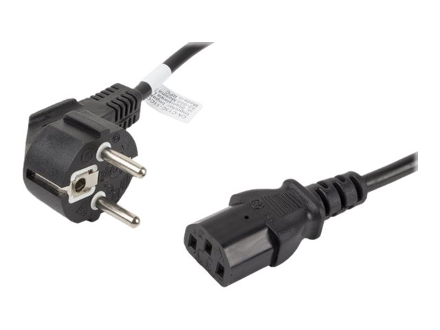 LANBERG Kabel zasilający CEE 7/7->IEC 320 C13 1.8m prosty