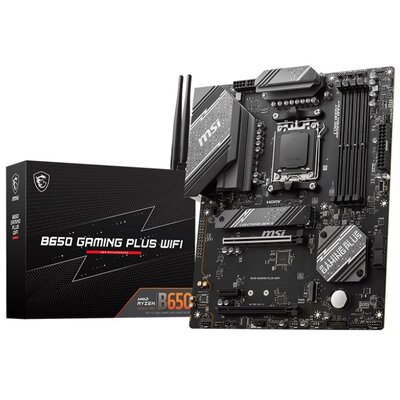 msi Płyta główna B650 GAMING PLUS WIFI AM5 4DDR5 HDMI/DP ATX