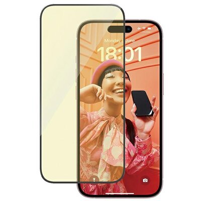 PanzerGlass Ultra-Wide Fit (EyeCare Protection) do iPhone 15