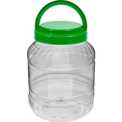 Browin Słoik 3 L plastikowy - kolorowa zakrętka