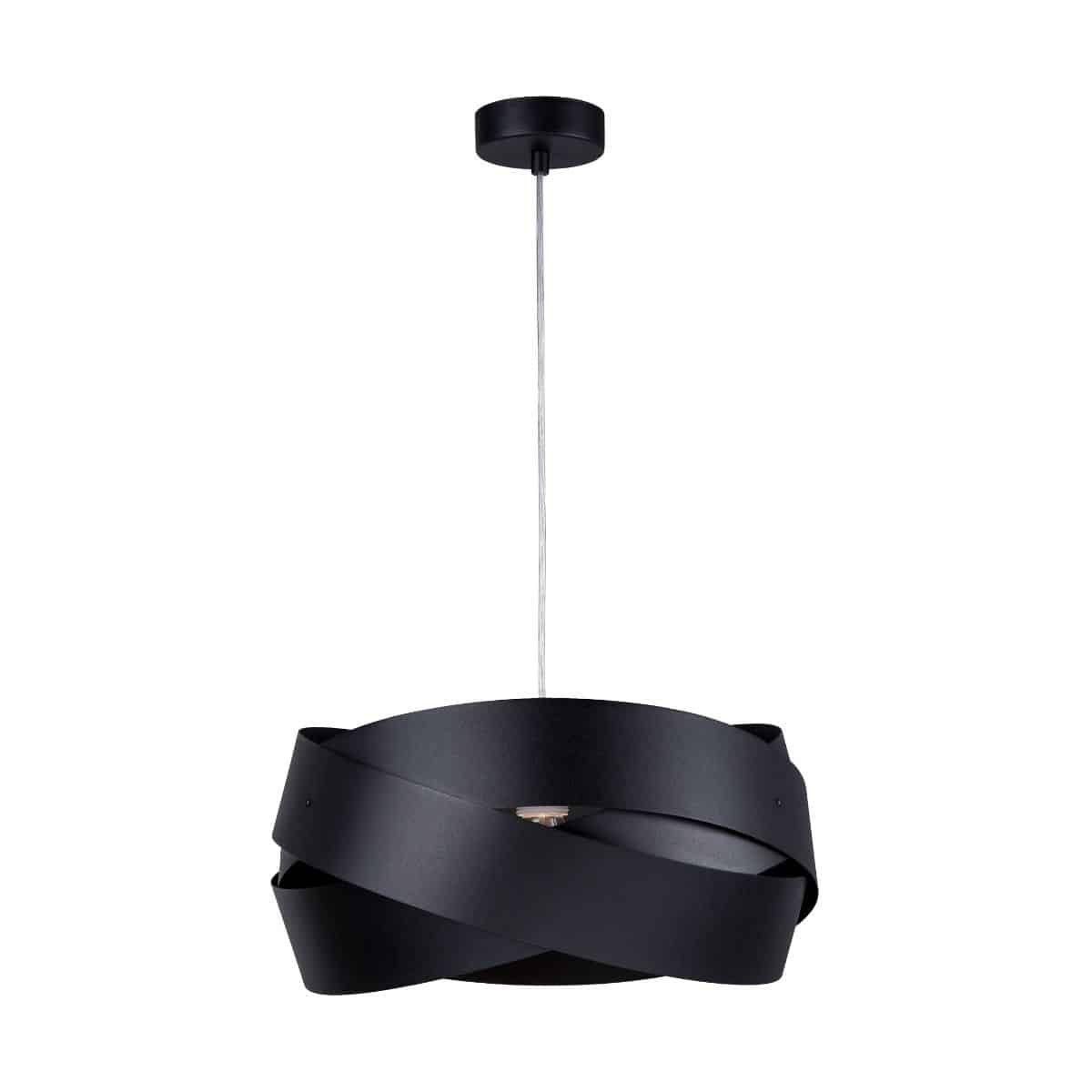 Klasyczna lampa wisząca z ozdobnym abażurem ZM 1114 z serii TORNADO