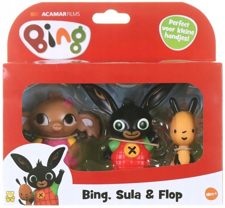 BING Figurki 3-Pak Bing Flop Sula
