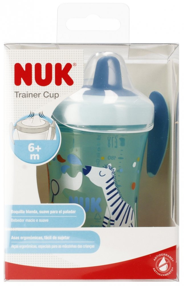 NUK Kubek niekapek 230 ml Evo Trainer Cup niebieski