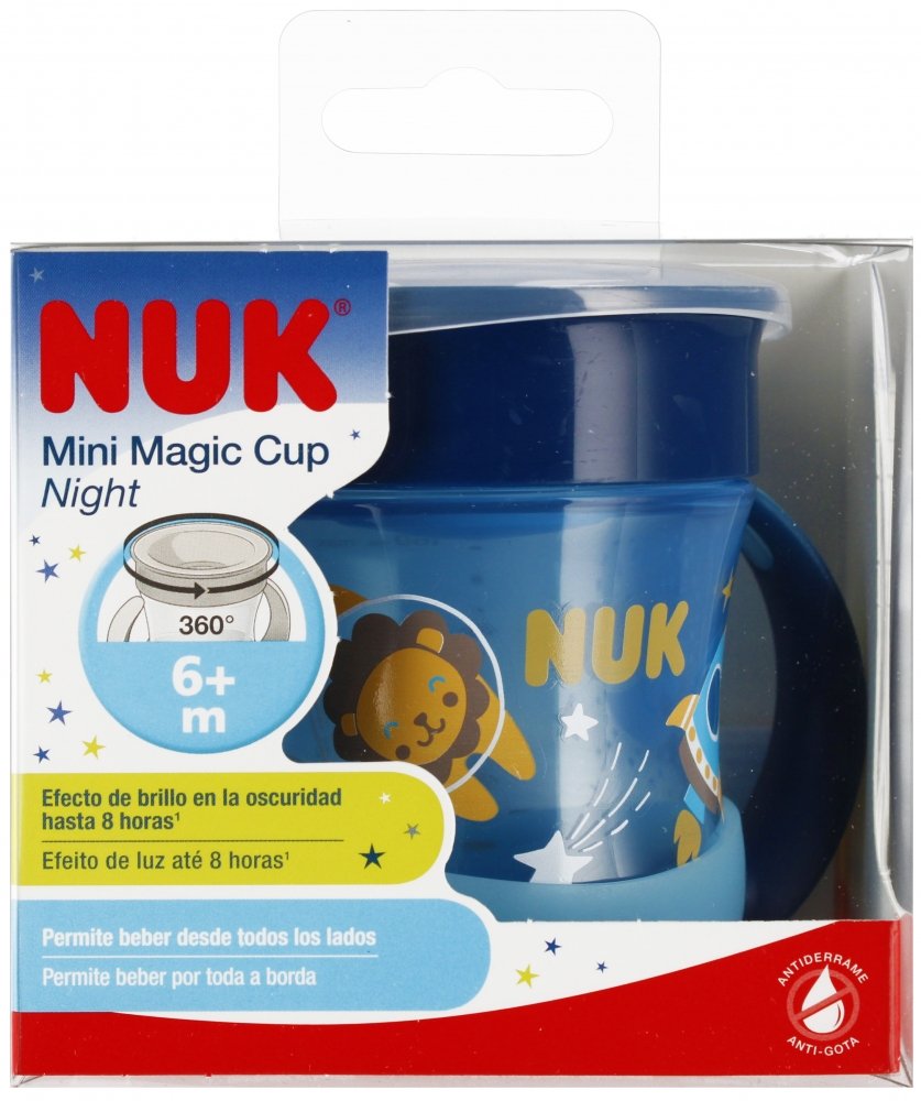 NUK Kubek 160 ml 6m Mini Magic Cup niebieski