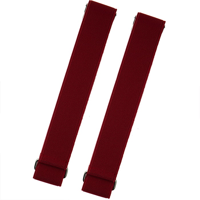 Opaska na rękaw czerwona gładka EM 57 - EM Men's Accessories