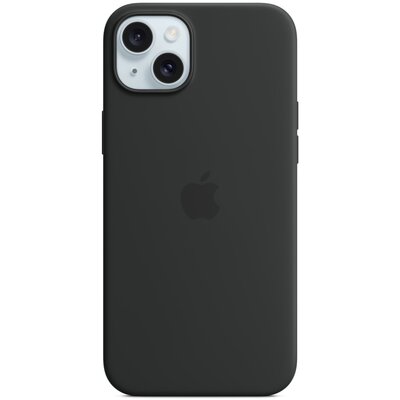 Apple Silikonowe etui z MagSafe do iPhone 15 Plus Czarny MT103ZM/A