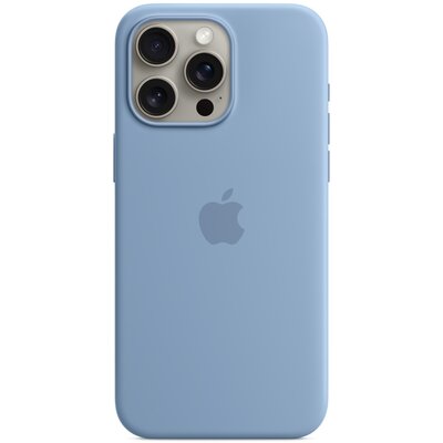 Apple Silikonowe etui z MagSafe do iPhone 15 Pro Max Zimowy błękit MT1Y3ZM/A
