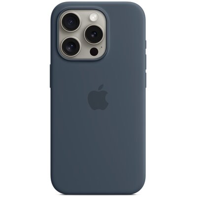 Apple Silikonowe etui z MagSafe do iPhone 15 Pro Sztormowy błękit MT1D3ZM/A
