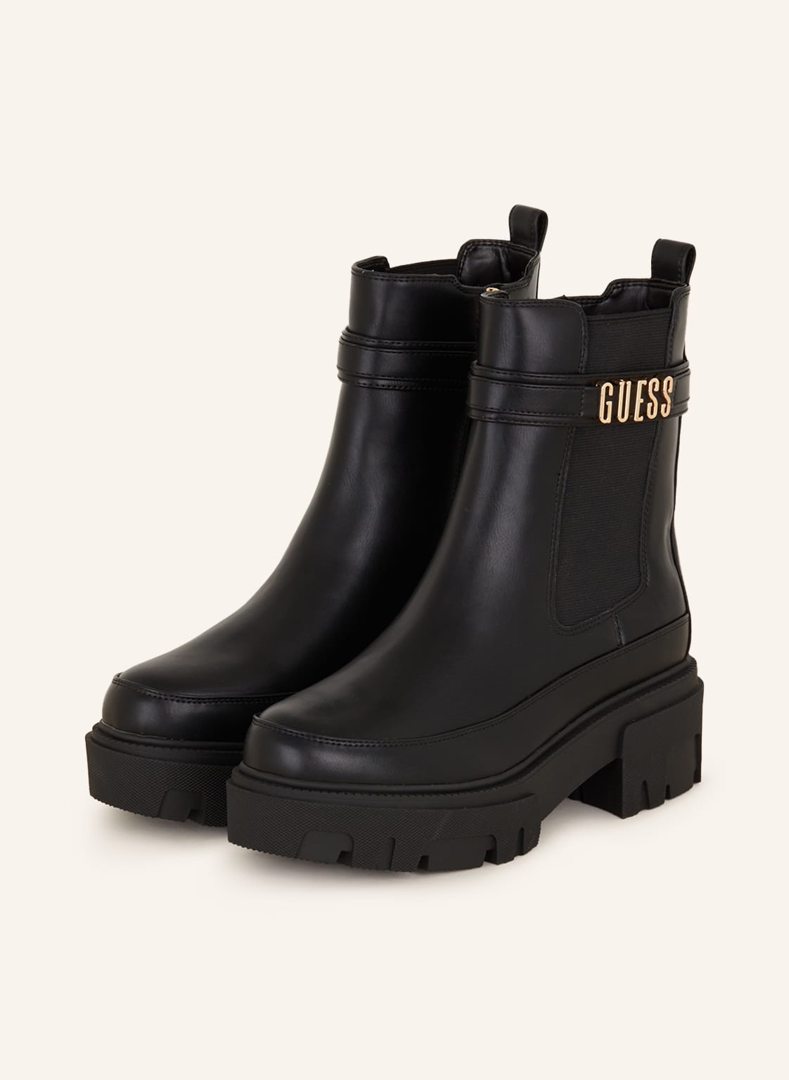 Guess Botki Yelma schwarz
