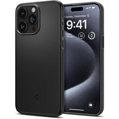 SPIGEN THIN FIT IPHONE 15 PRO BLACK
