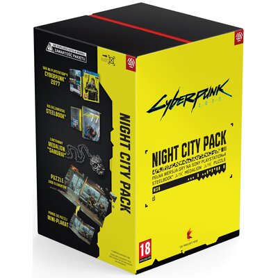 Cyberpunk 2077 Night City Pack Gra PS4 (Kompatybilna z PS5)