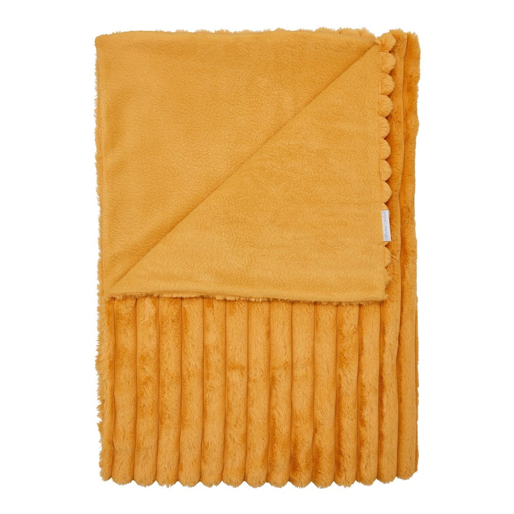Koc z mikropluszu 130x170 cm Cosy Ribbed – Catherine Lansfield
