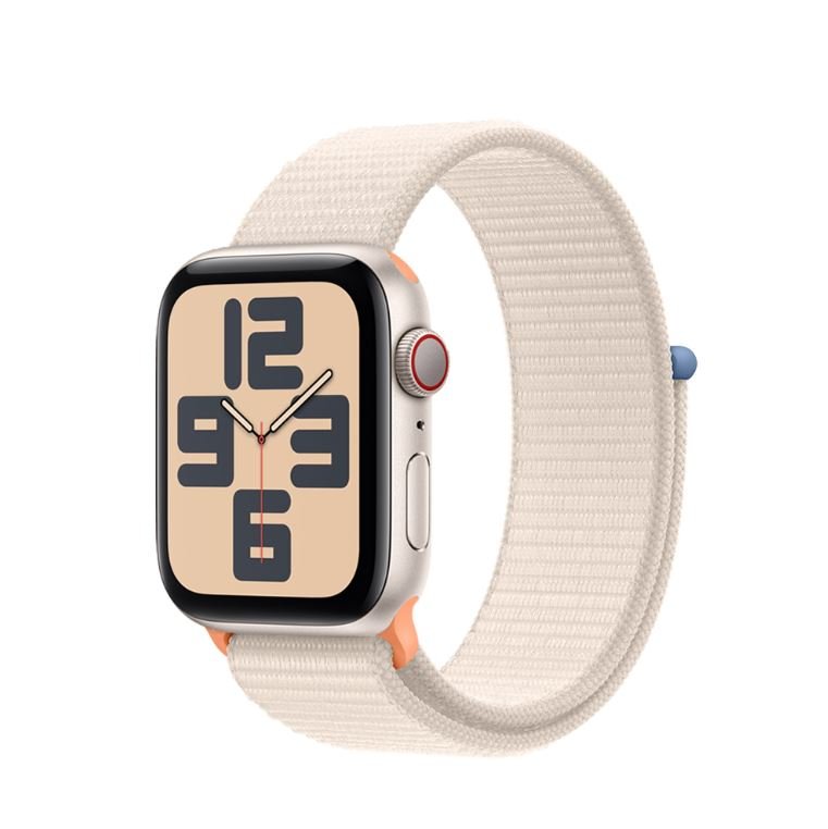 Apple Watch SE 2-gen GPS + Cellular 44mm Opaska sportowa Beżowy