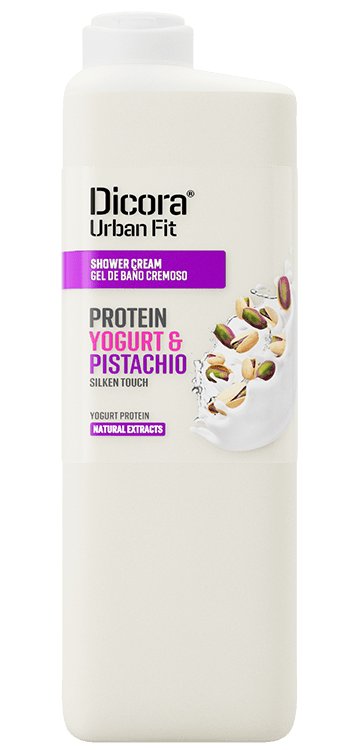 Dicora Urban Fit Dicora Urban Fit Produkty Dicora Urban Fit Żel pod prysznic Proteiny Jogurt i Pistacje 750 ml