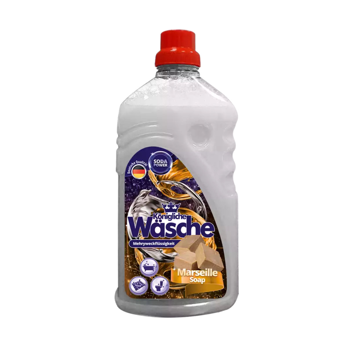 Königliche Wäsche Płyn do mycia podłóg Mydło Marsylskie 1,1L DE