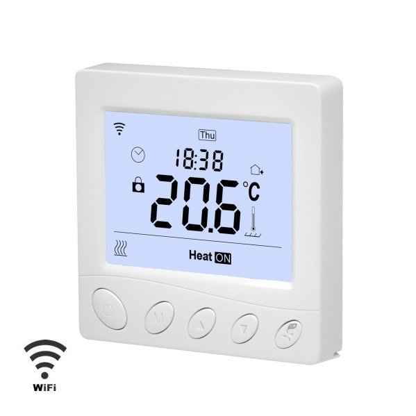 THERM 33 WiFi Termostat programowalny regulator temperatury, sterowanie przez internet (ścienny)