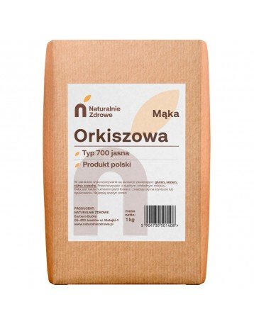 Naturalnie Zdrowe Mąka orkiszowa jasna typ 700 1 kg
