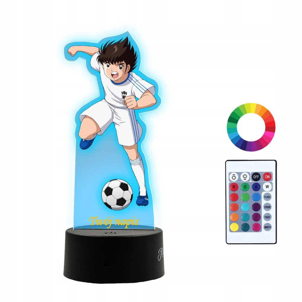 Lampka Nocna 3D LED Tsubasa Ozara