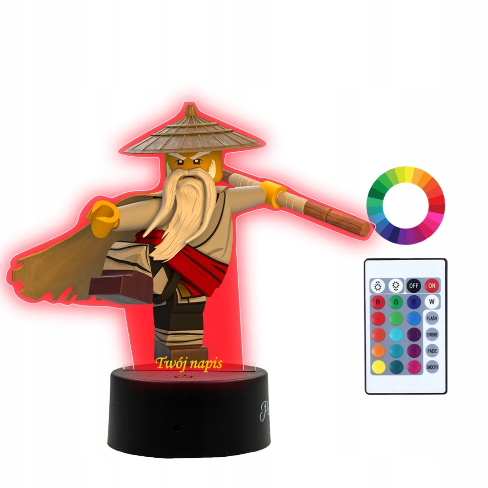 Lampka Nocna LED Sensei Wu Prezent