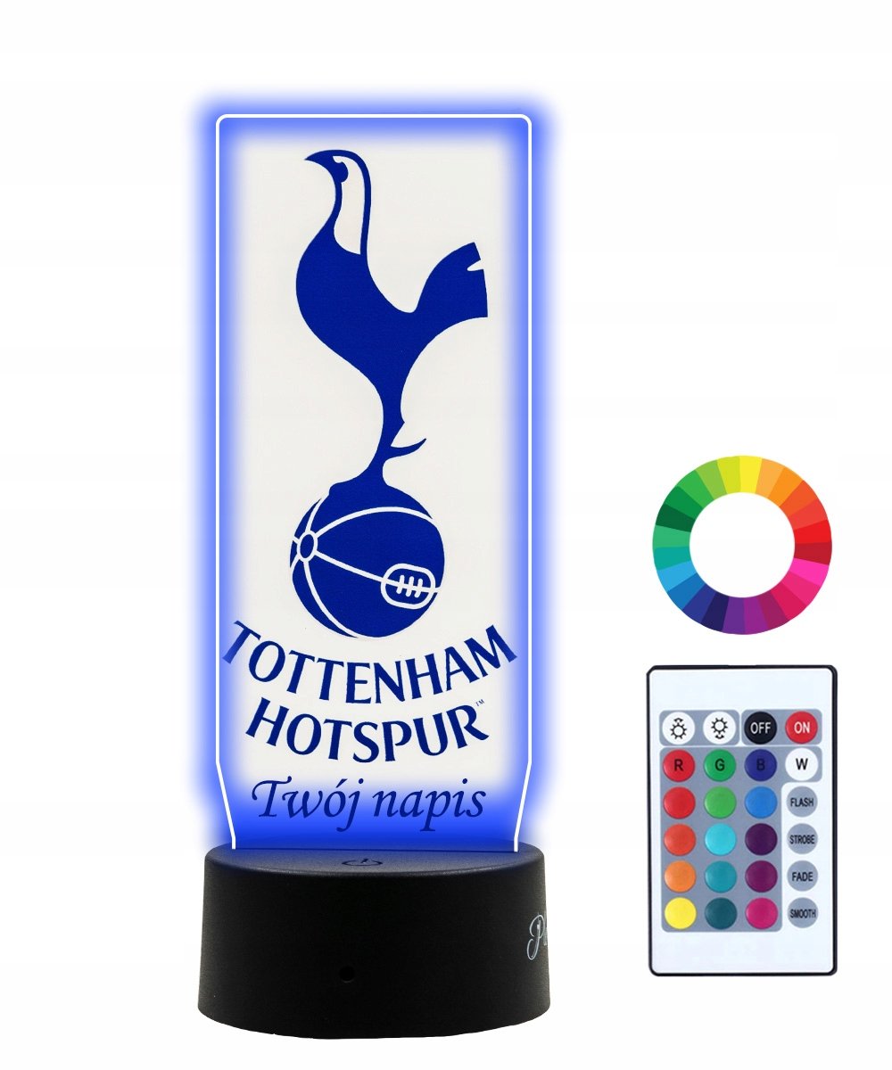 Lampka Nocna 3D LED Tottenham
