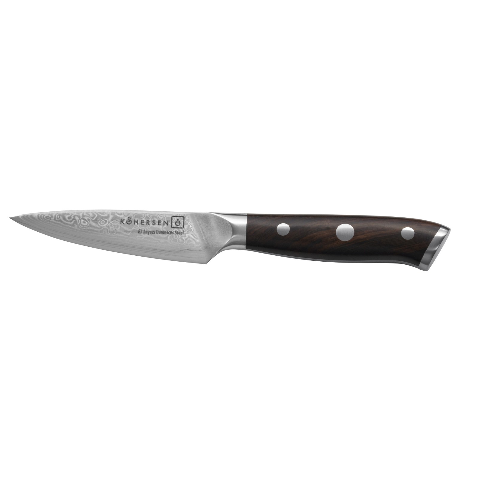 Nóż do warzyw PARING KOHERSEN Elegance EBONY WOOD 8,9 cm