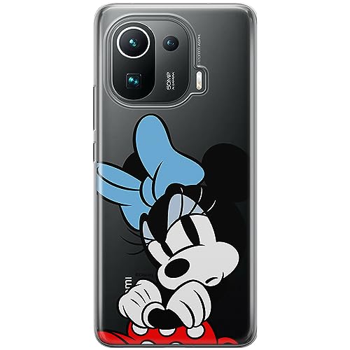 ERT GROUP etui na telefon Xiaomi MI 11 PRO, case oryginalny i oficjalnie licencjonowany przez Disney, wzór Minnie 077, optymalnie dopasowane, plecki z TPU częściowo przeźroczyste