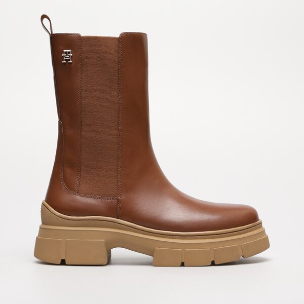 TOMMY HILFIGER ESSENTIAL LEATHER CHELSEA BOOT - Tommy Hilfiger