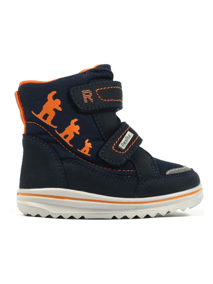Richter Shoes Botki zimowe w kolorze granatowym