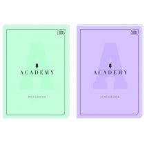 Interdruk Brulion A4/96K linia Academy Pastel (5szt)