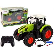 Traktor zdalnie sterowany zielony Leantoys