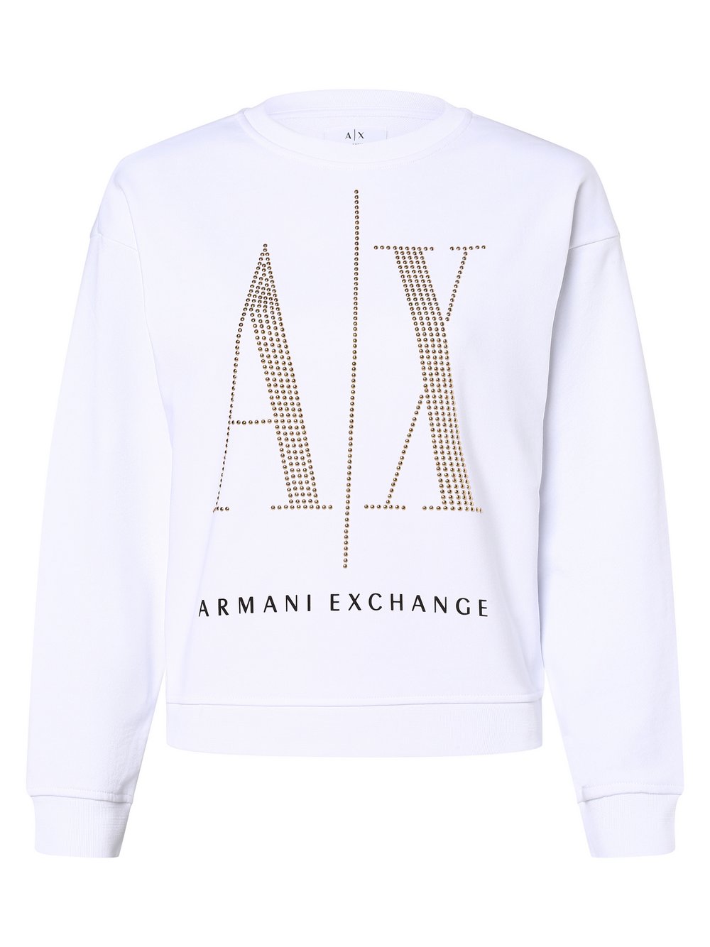 Armani Exchange - Damska bluza nierozpinana, biały