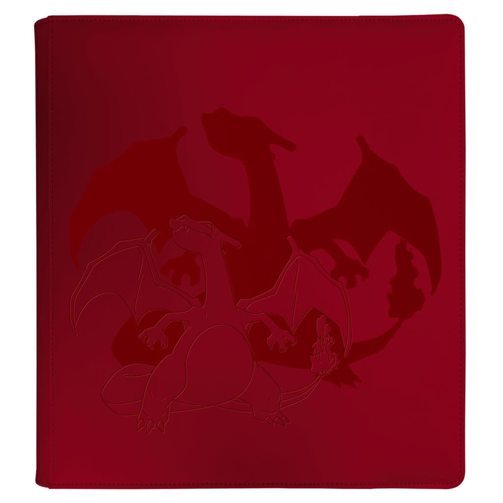 Ultra Pro: Pokemon - 12-Pocket Zippered Binder - Elite Series - Charizard