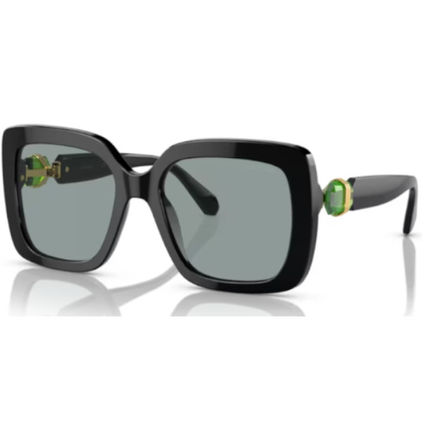 Okulary przeciwsłoneczne Swarovski 6001 1001/1 55