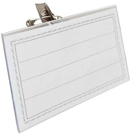 Identyfikator szkolny P650 z klipsem / opk 20szt