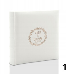 Album ślubny, wsuwany, 200 zdjęć 10x15, personalizowany, 12 wzorów