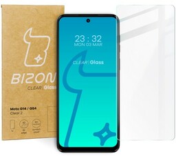 Bizon Szkło hartowane Glass Clear 2 do Motorola Moto G14 / G54