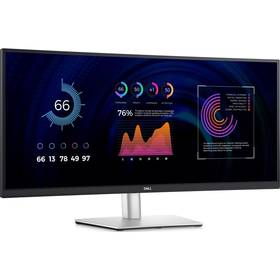 Monitor Dell P3424WE (210-BGTY) Czarny/Srebrny