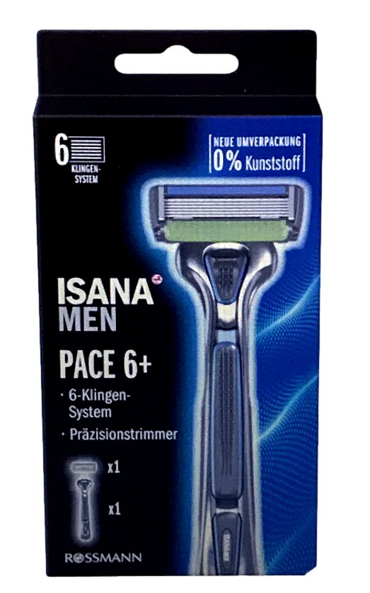 Isana, Men Pace, Maszynka na wkłady 6+