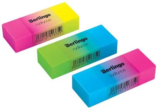 Gumka Berlingo radiance blask prostokątna