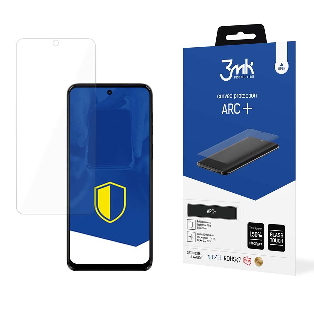 2x Folia na zaokrąglony ekran do Motorola Moto G14 - 3mk ARC+
