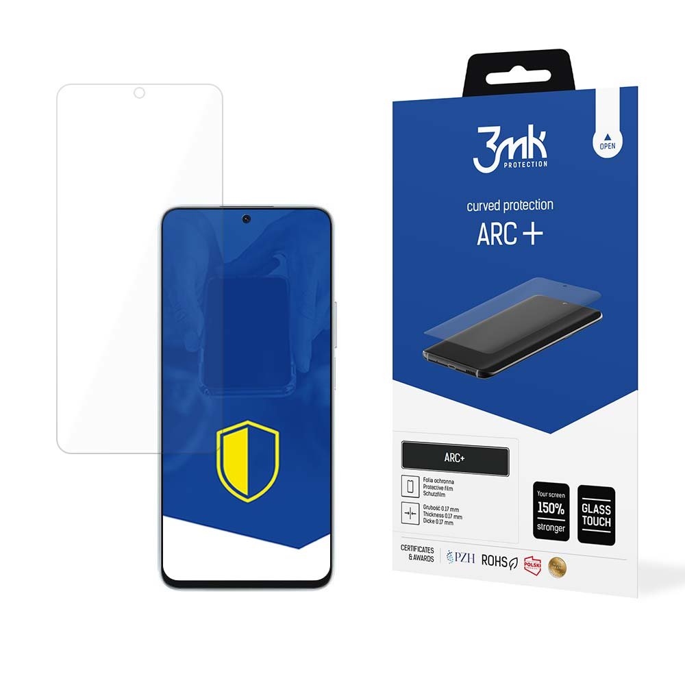 2x Folia na zaokrąglony ekran do Honor 90 Lite - 3mk ARC+