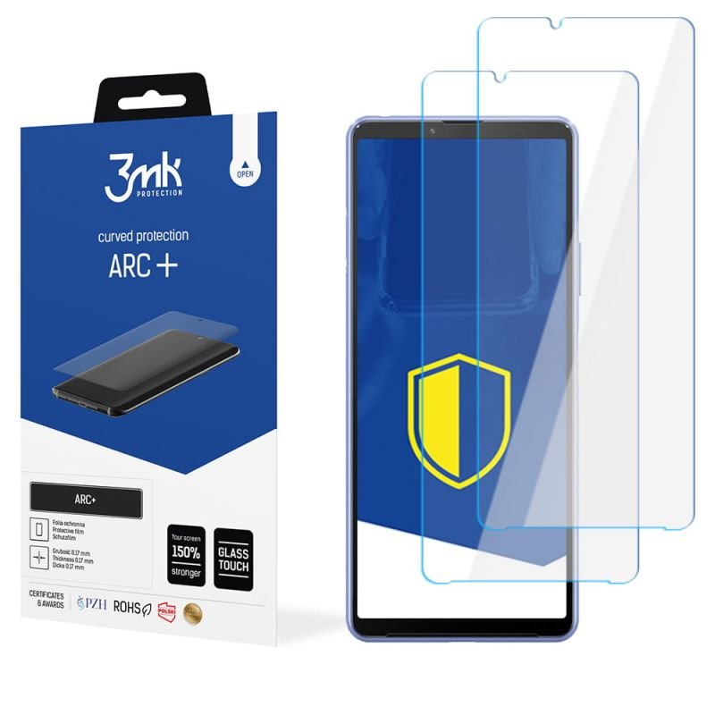 2x Folia na zaokrąglony ekran do do Sony Xperia 5 III 5G - 3mk ARC+