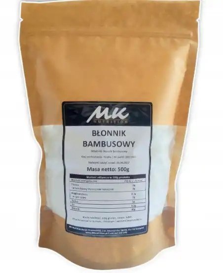 keto mąka błonnik bambusowy 500g