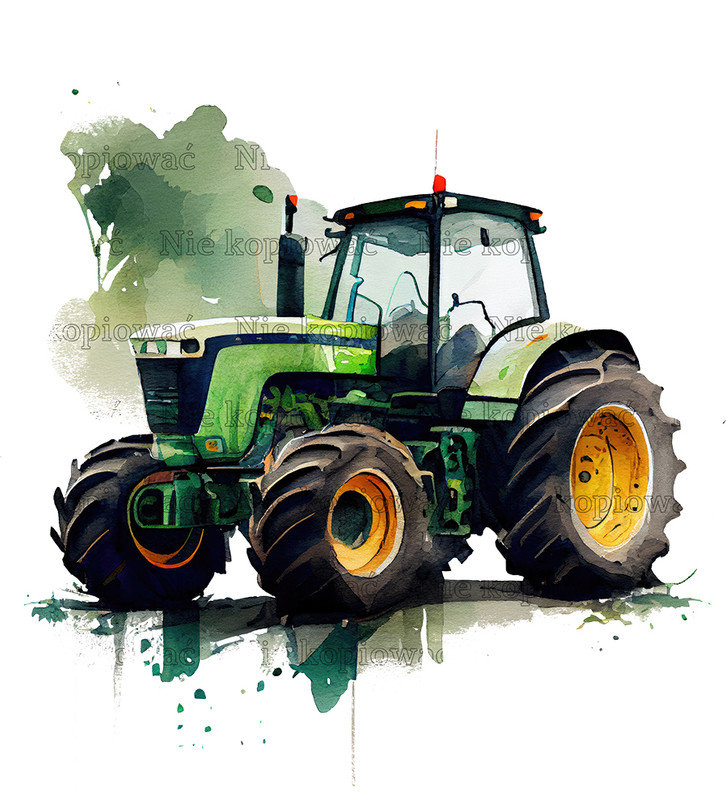 Naprasowanka Traktor rolnictwo ciągnik rolniczy 3