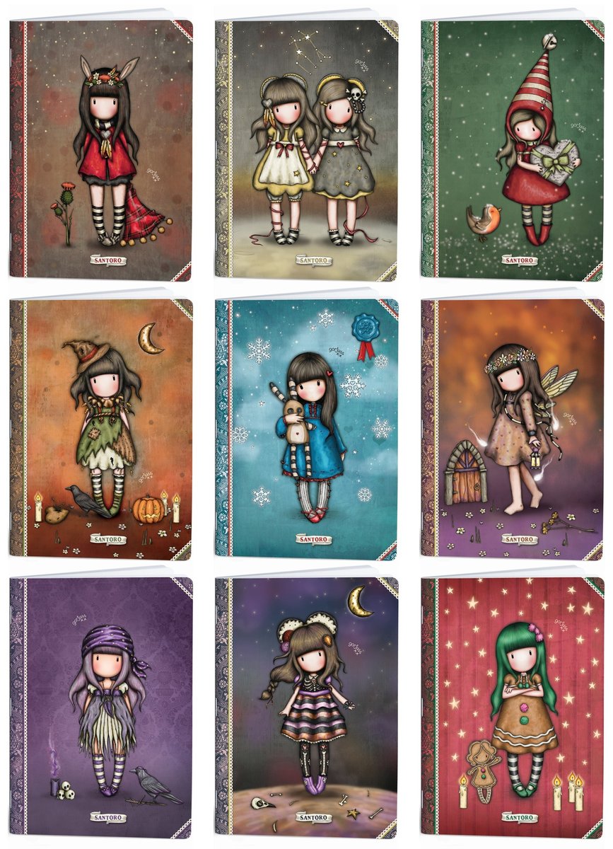 WIKR Nieprzypisany Zeszyt A4/40 kartek w kratkę Gorjuss 0994186