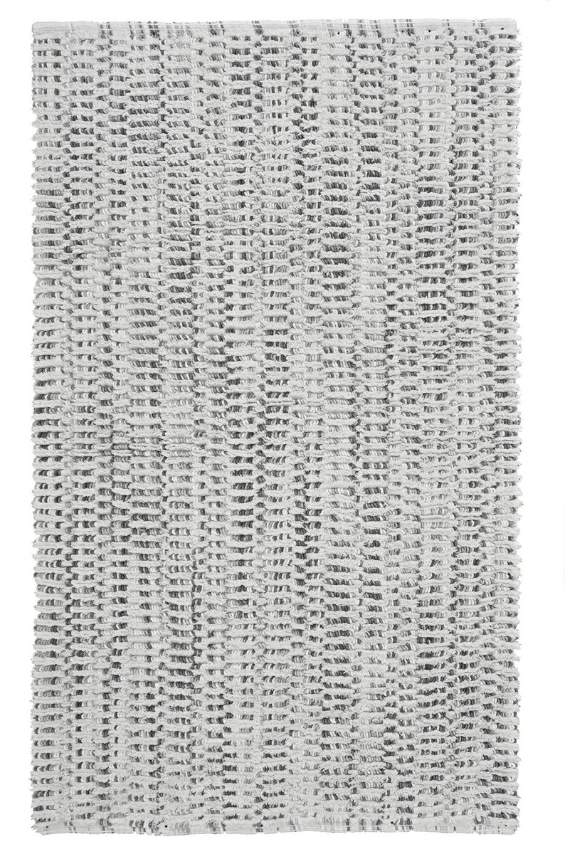 Kleine Wolke Sway Ekologiczny Dywan Kąpielowy Szary 60X100 Cm Eco Living