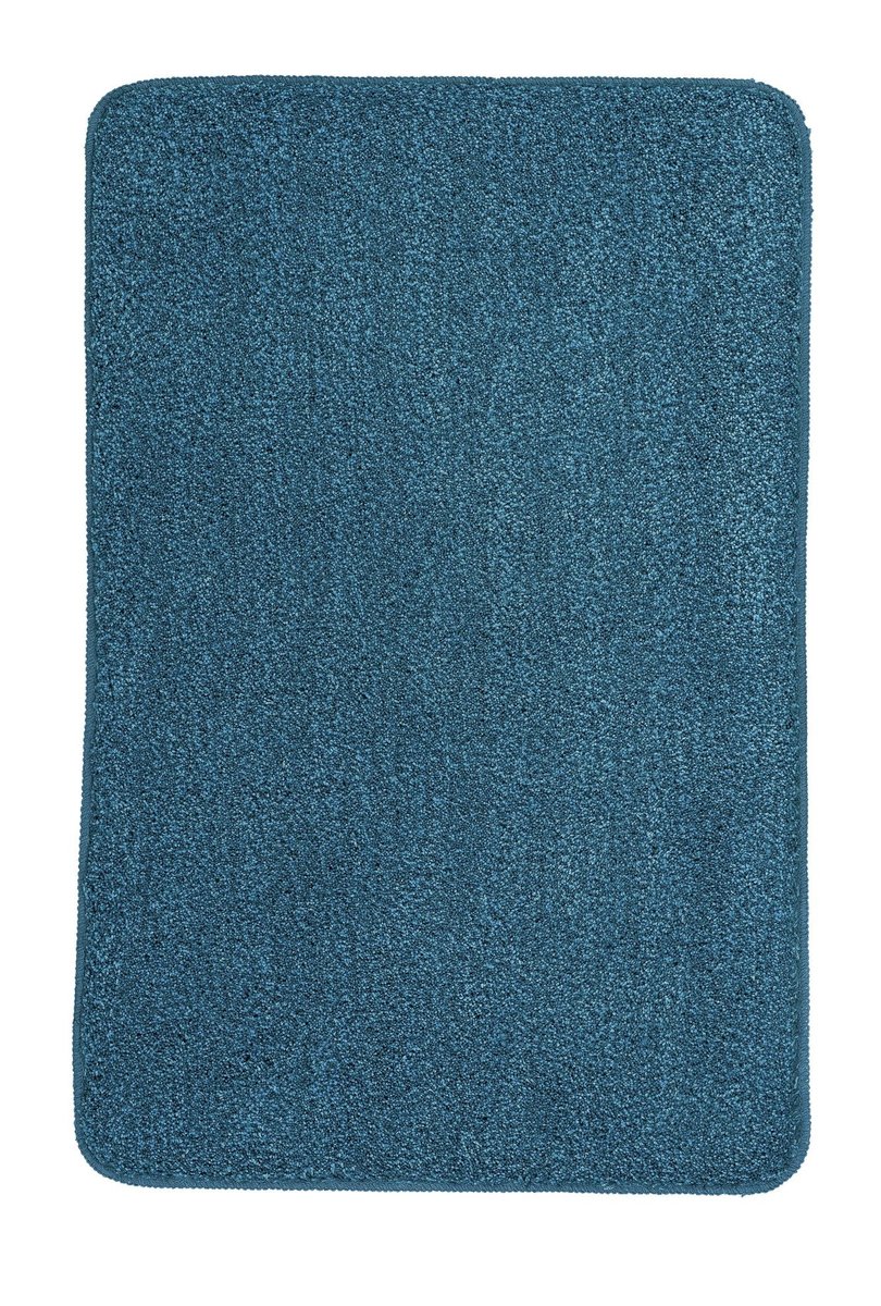 Kleine Wolke 4071754657 dywanik łazienkowy Seattle, poliester, 80 x 140 x 3 cm, IceBlue 4071754657